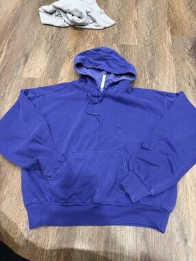 Fabletics Purple Pullover Hoodie